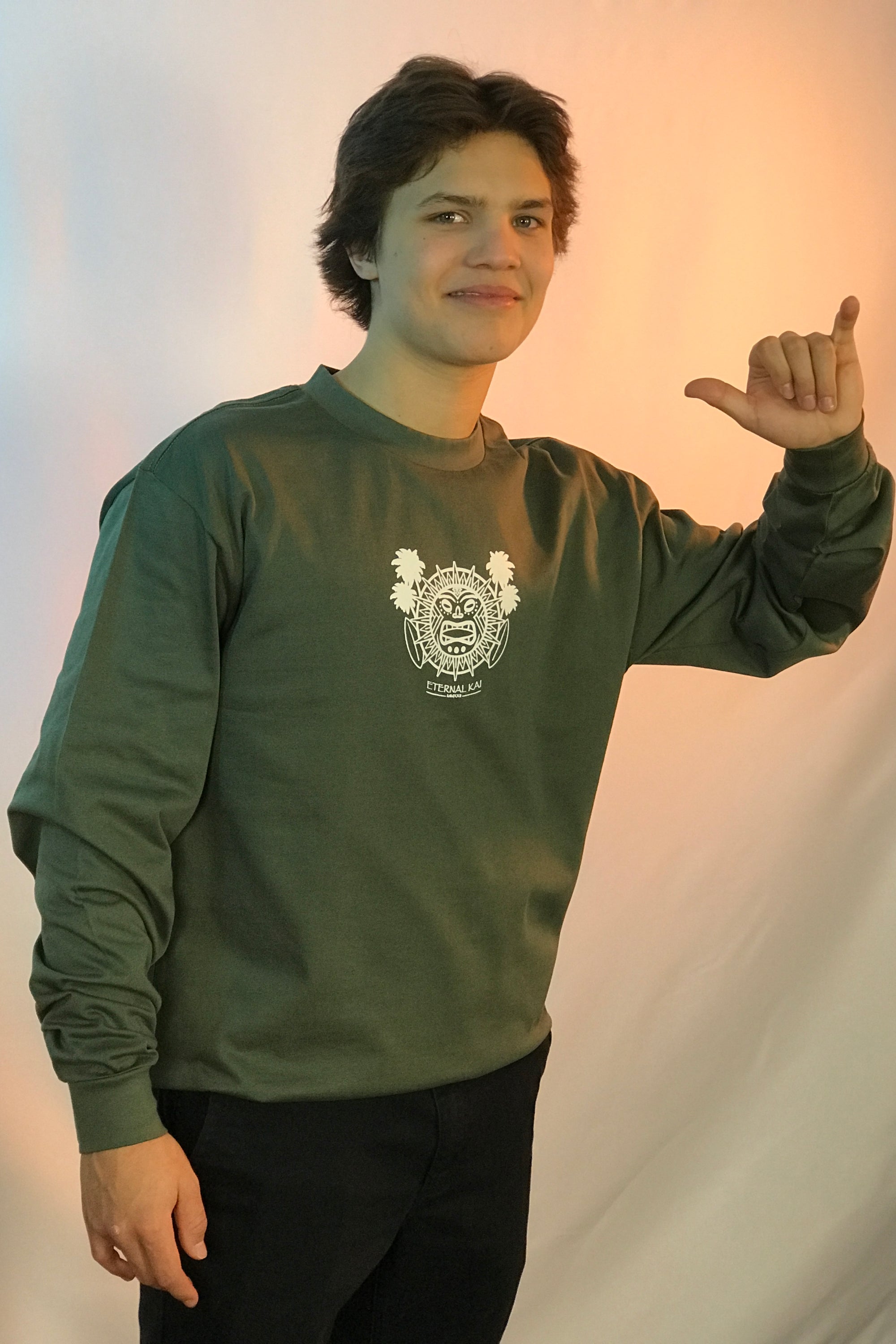 El Sol Tiki Heavy LS Tee