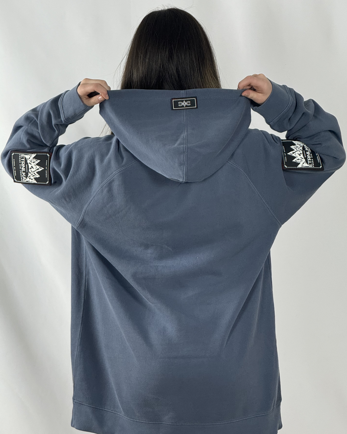 El Sol Tiki Hoodie [Washed Azure]